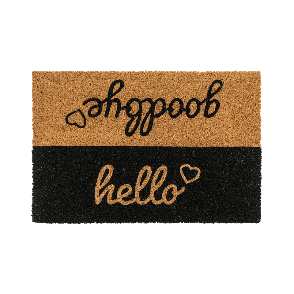 Πατάκι,  Hello - Goodbye, 60 x 40 cm