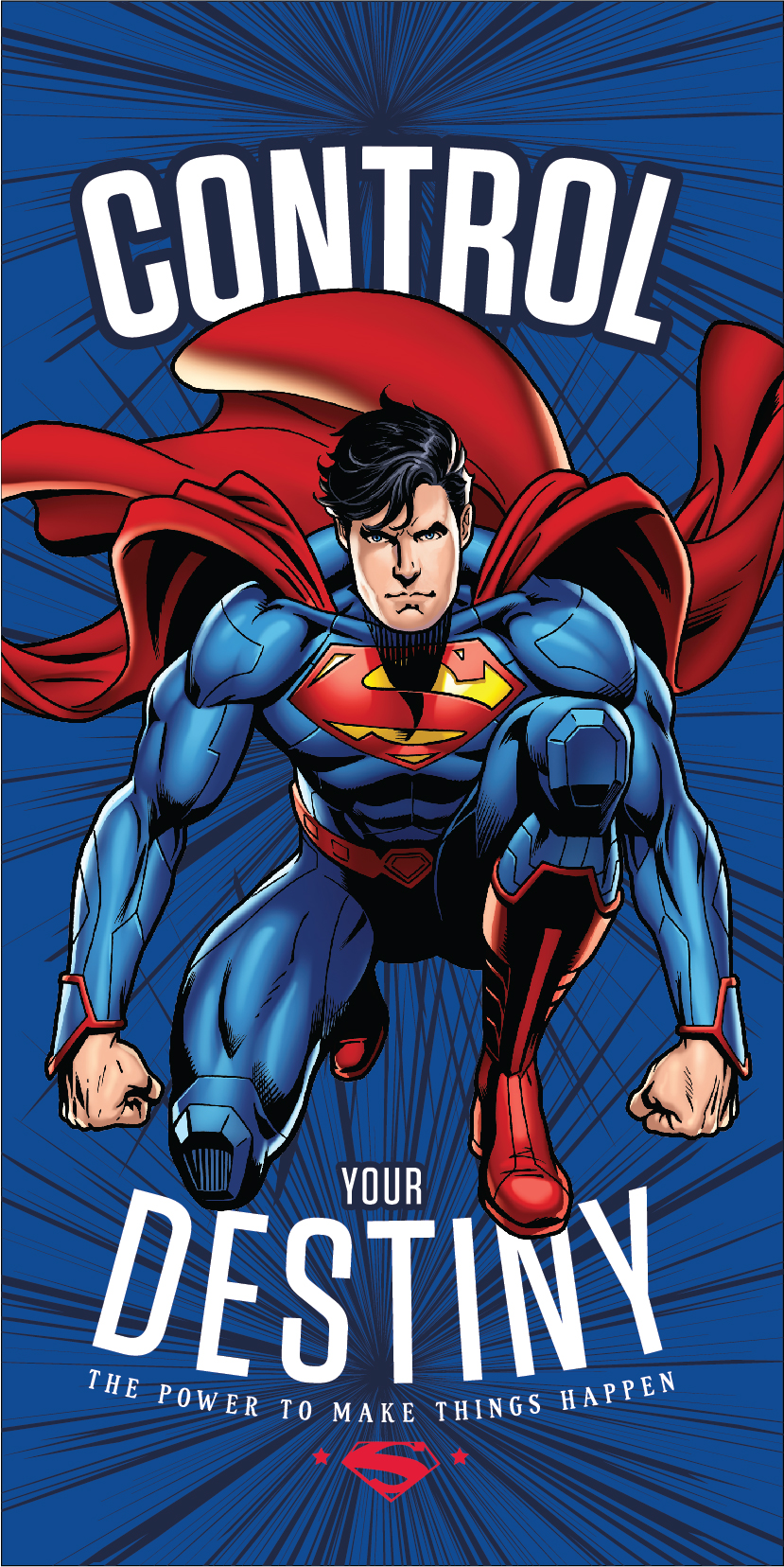 Πετσετες Αγοριων Superman Μικρο  140 X 70
