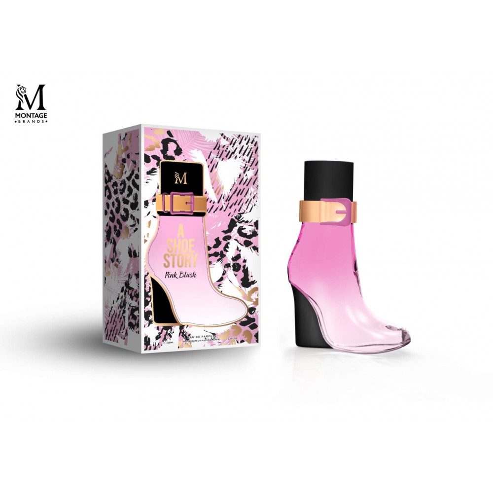 A SHOE STORY PINK BLUSH MONTAGE BRANDS 100ML