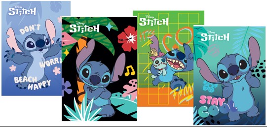 Stitch Τετράδιο A4 32ΦΥΛ #
