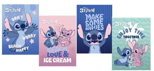 Stitch Τετράδιο A5 16ΦΥΛ #