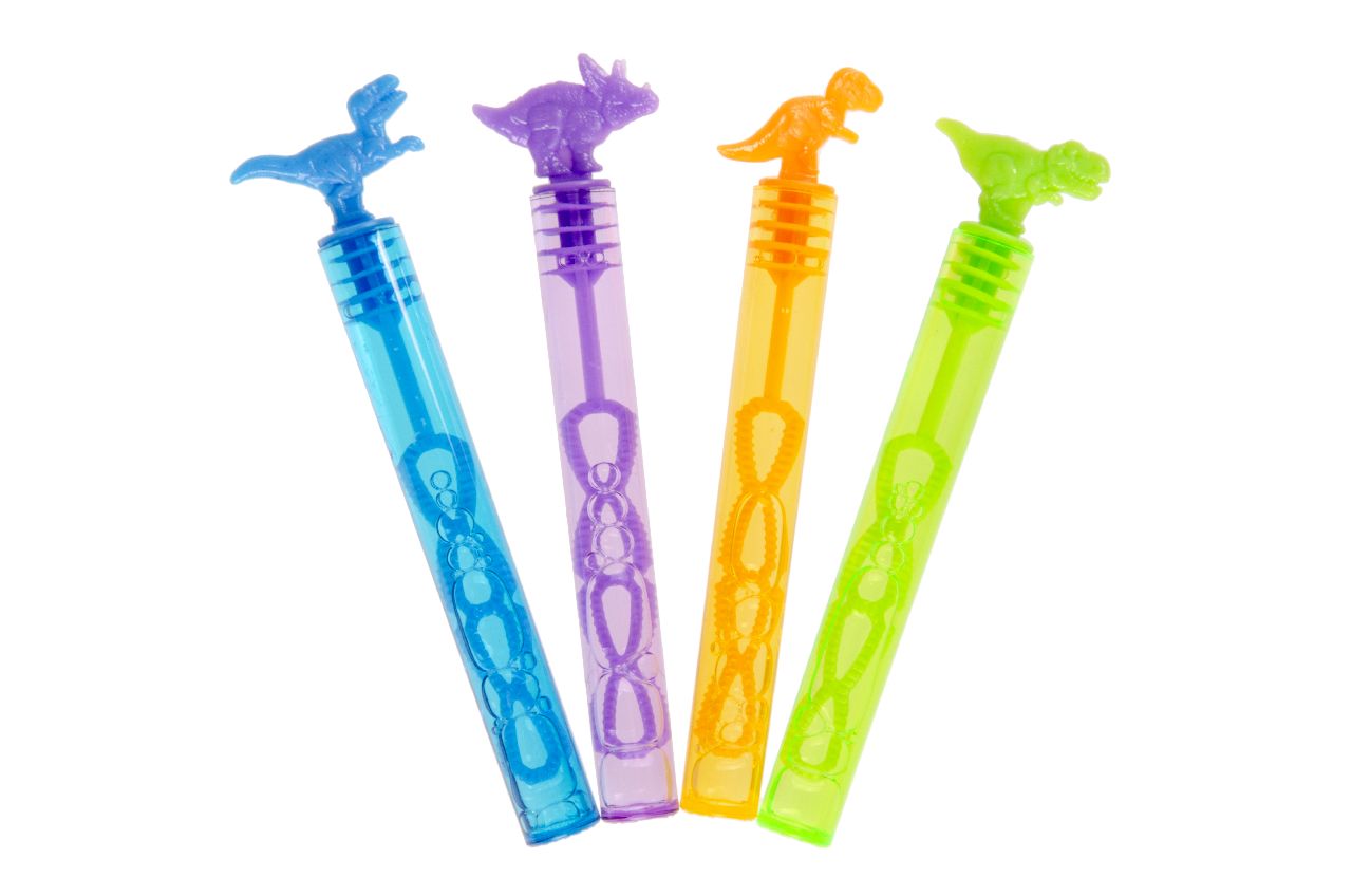 4 ΤΕΜ. TUBE BUBBLE DINO ΤΕΜ. 11CM - 4ML