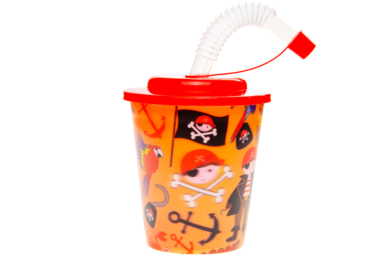 3D CUP W SHAW & KALL, PIRATE TAG 12 ΤΕΜ 250ML