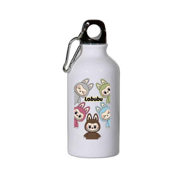 Μπουκάλι με μαύρο καπάκι 600ml Λα Τερας 16