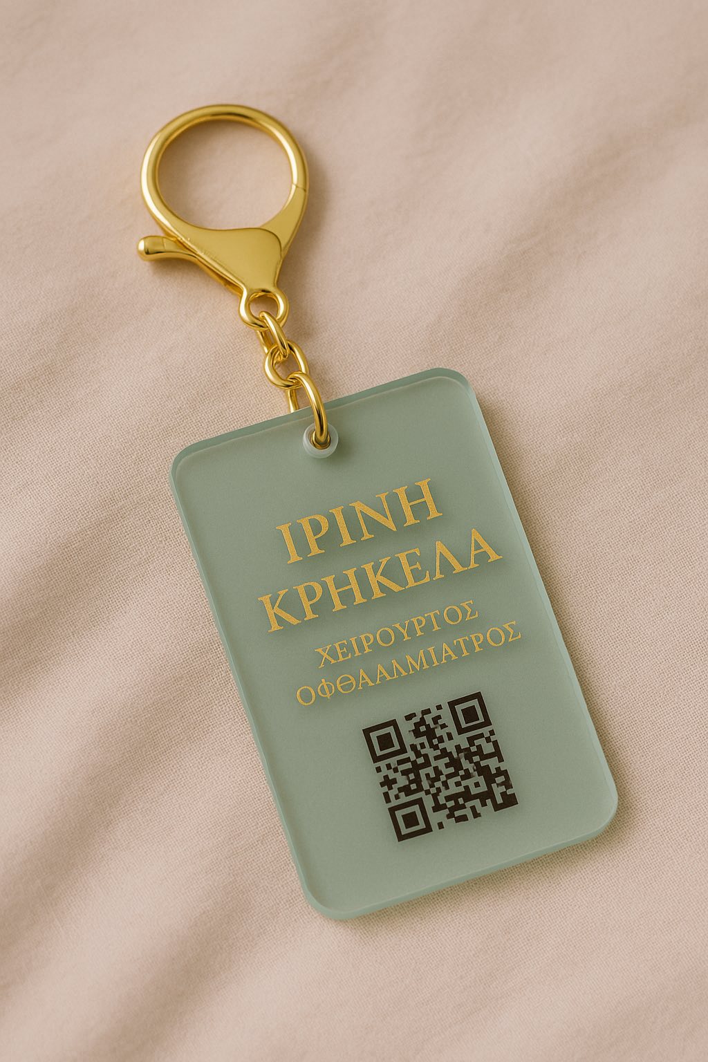 Μπρελόκ με QR